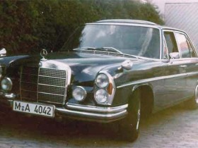 1982 war das Winis erster Mercedes, gefahren zwischen 1982 bis 1984