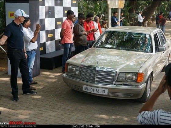Mein 560SEL in Indien, Spitzname "Ghandi"
