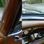Fensterschlüssel vor und nach der Restauration